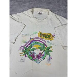 Vintage Band shirt Mens‎ XL White HVCC Rock and Roll Summer fest 1994 Slipknot